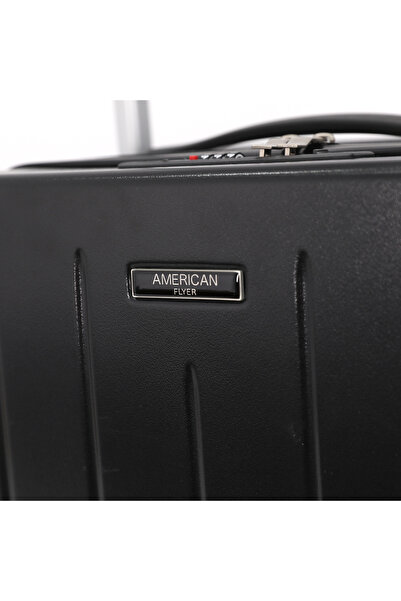 AMERICAN FLYER حقيبة سفر مقاس 20 بوصة - حقيبة خفيفة الوزن ذات هيكل صلب من البولي بروبيلين مع قفل TSA، دوران 360 درجة °   عجلات دوارة ومقبض تلسكوبي - حقيبة سفر بعجلات