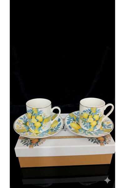 balsa group Balsa Mrk Model 2 Person 4 Pieces Porcelain Coffee Cup 90Cc Lemon...