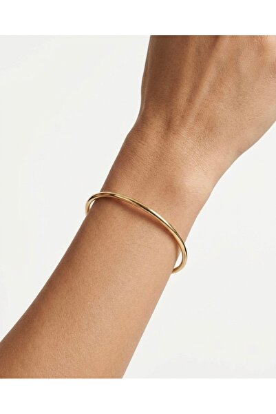 ZEN CO Gold Kaplama İnce Ajda Bilezik