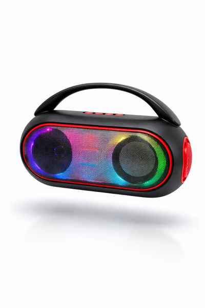 inteknoloji PL-4693 Bluetooth RGB Işıklı Speaker BT / USB / SD Kart Girişli T...