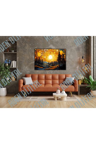 Aden TABLOU PE PÂNZĂ DIGITAL DECORATIV PE TEMĂ PEISAJ