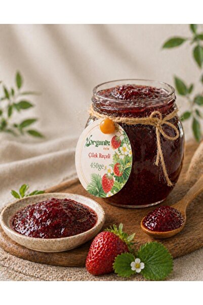 organik evim ORGANİKEVİM ÇİLEK REÇELİ