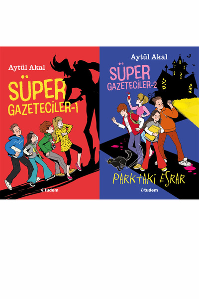 Tudem Yayınları Süper Gazeteciler 1 ve Süper Gazeteciler 2 Parktaki Esrar (Ay...