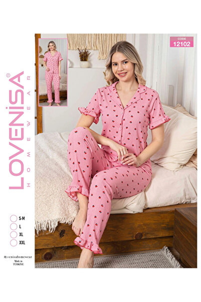 marmara qumasch Lovenisa 12102 women's buttoned pajama set