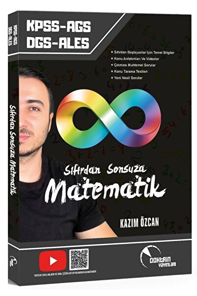 Doktrin Yayınları Doktrin KPSS MEB-AGS DGS ALES Sıfırdan Sonsuza Matematik Ko...