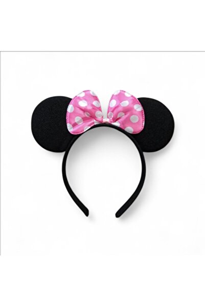 diclecollection Κορώνα Μίνι Μάους με ροζ φιόγκο