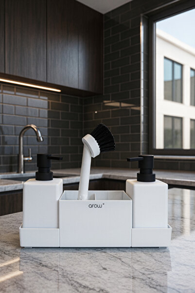 LUCKY CLOVER Σετ δοσομετρητή υγρού σαπουνιού ακρυλικού τύπου Soft Touch, Αξεσ...