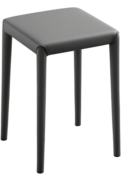 Generic SKY-TOUCH Square Dining Chair: Stackable Stools and Vanity Chair with...