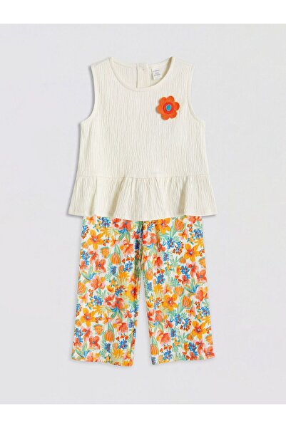 LC Waikiki Set floral pentru fetițe LCW