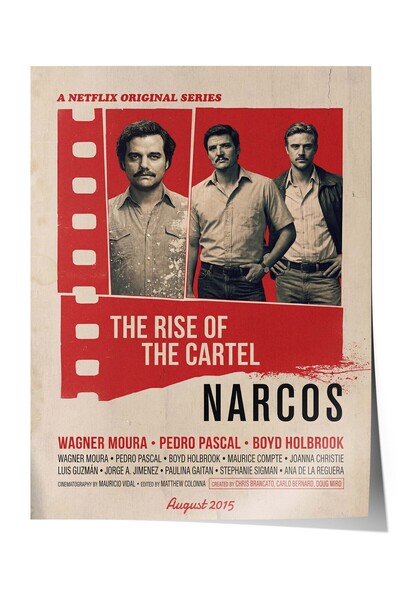 Postifull Αφίσα Narcos, Αφίσες Ταινιών και Τηλεοπτικών Σειρών, Αφίσες Ταινιών...