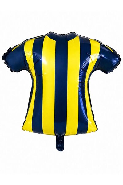 Sev-AL Balonları Sarı Lacivert Forma Taraftar Folyo Balon 59,5x56 cm – Doğum ...