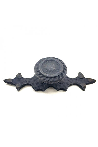 Generic Brand Antique Style Decorative Brass Striped Button - 25X80 Mm, Oxide