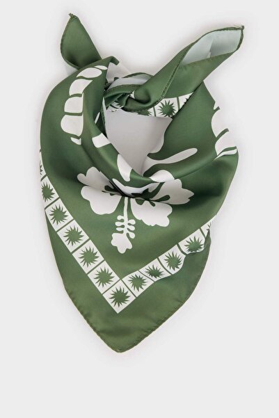 DeFacto Women's Animal Patterned Satin Scarf H1630Ax26Sm