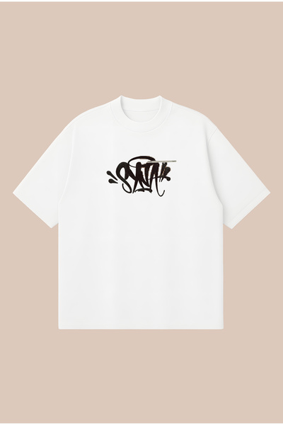 PURE POWER Μπλουζάκι Synaworld Pixel Boxy Fit Oversize Unisex 100% Βαμβακερό ...