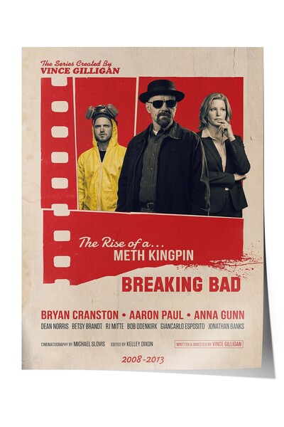 Postifull Αφίσα Breaking Bad, Αφίσες Ταινιών και Τηλεοπτικών Σειρών, Αφίσες Τ...