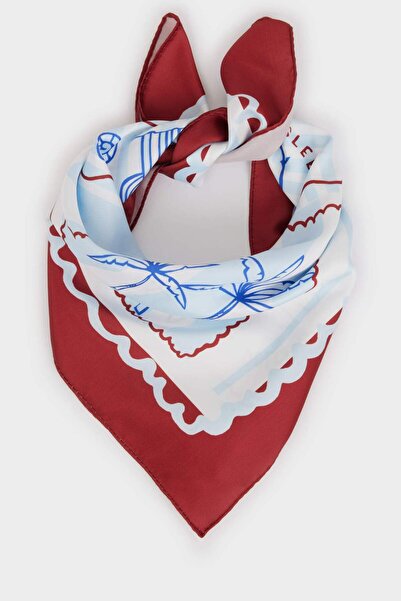 DeFacto Leaf Patterned Satin Scarf H1631Ax26Sm