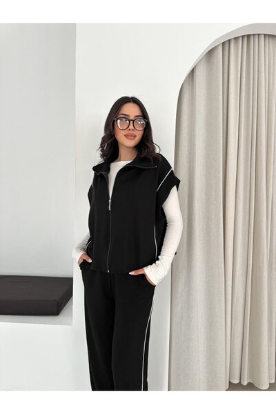 HandmadeAtelier YELEKLİ MODAL TAKIM