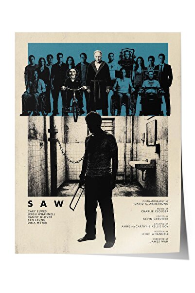 Postifull Αφίσα ταινίας Saw, Αφίσες ταινιών κινηματογράφου και τηλεοπτικών σε...