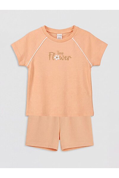 LC Waikiki Set pentru fete cu imprimeu floral LCW Kids