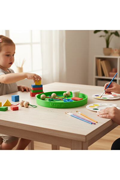 Major Hobi Sensory Play and Activity Tray - Montessori Transfer and Play Tray...