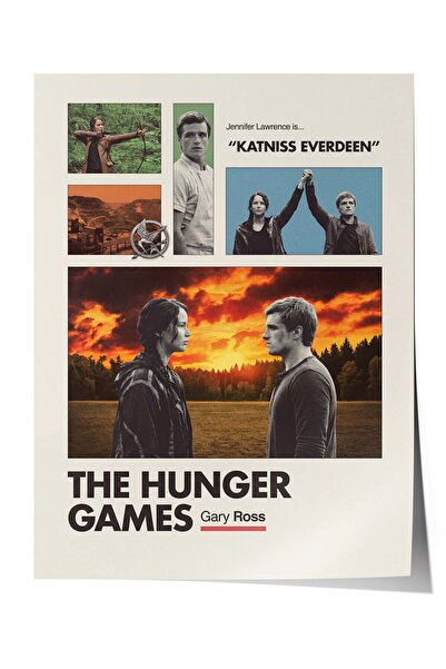 Postifull The Hunger Games Posteri, Sinema ve Dizi Tablo Posterleri, Film Diz...