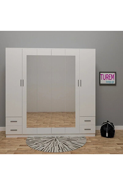 marangozhaneden Snow Gardırop Mdf