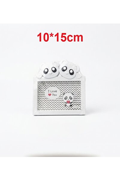 BGA Ramă foto decorativă pentru copii cu tematică panda drăguță (10x15 cm)