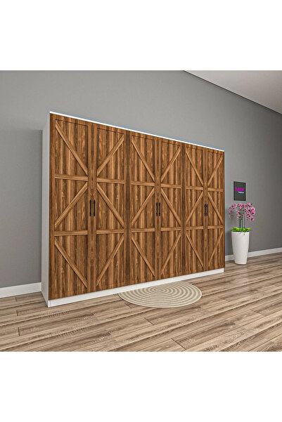 marangozhaneden Pierloti 6 Kapılı Gardrop Mdf