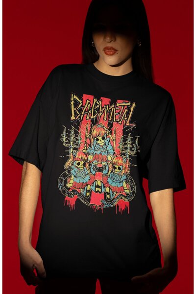 SEVBANO BabyMetal rok metal muzički bend unisex majica prethodno otisnuta u v...