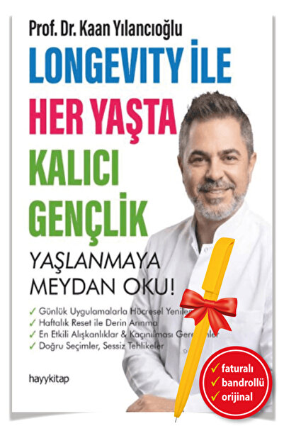 hayykitap Alfa Kalem+ Longevity ile Her Yaşta Kalıcı Gençlik (Kaan Yılancıoğl...