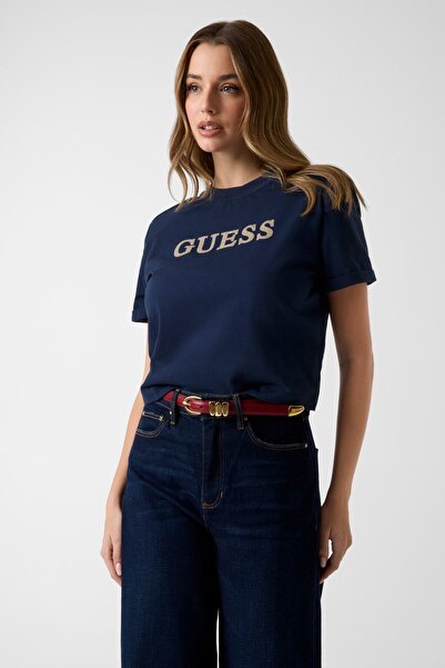 Guess Glitter Logo T-shirt