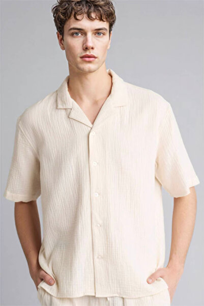 DeFacto Relax Fit Cotton Stone Men's Shirt C7578Ax/Bg734