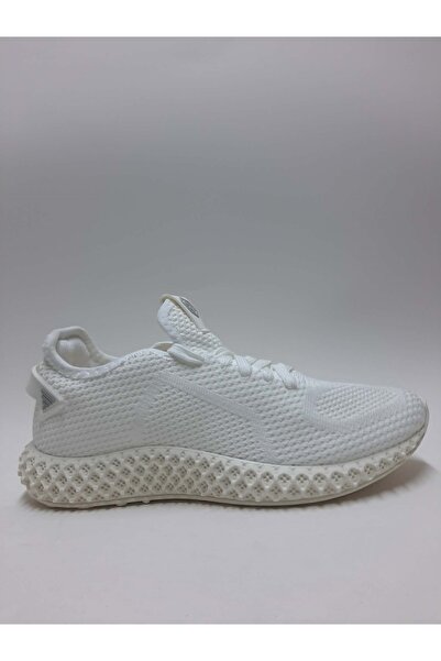 FOREX Tri̇ko White Color Comfortable Lace-Up Orthopedic Summer Men's Shoes