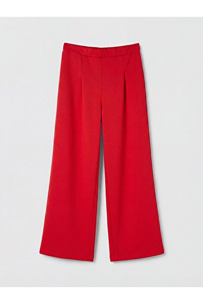 LC Waikiki Lcw Kids Girls' Wide Leg Soft Touch Sweatpants