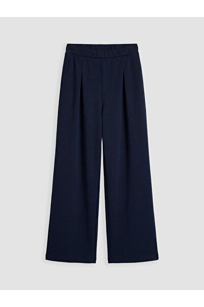 LC Waikiki LCW Dečije široke pantalone za devojčice Nabrano