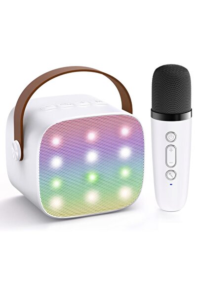 Proove Ultra-Sleek Mini Karaoke Machine with Wireless Microphone – Portable B...