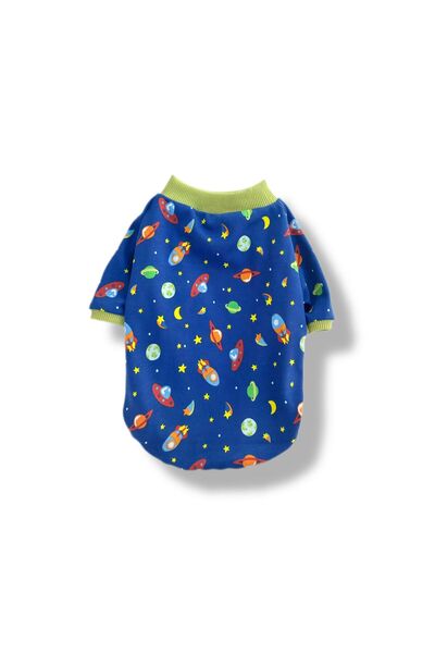 Luli Pet Space Pamuk Köpek T-shirt