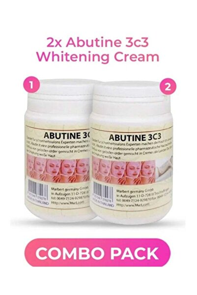 Abutine مجموعة كريم التبييض 3c3