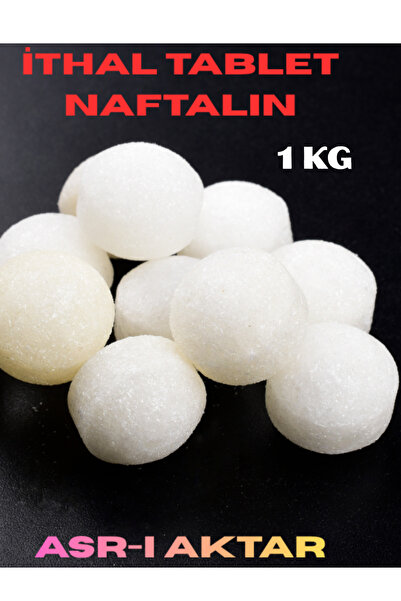 ASR-I AKTAR İTHAL TABLET NAFTALİN 1 KG 1. SINIF