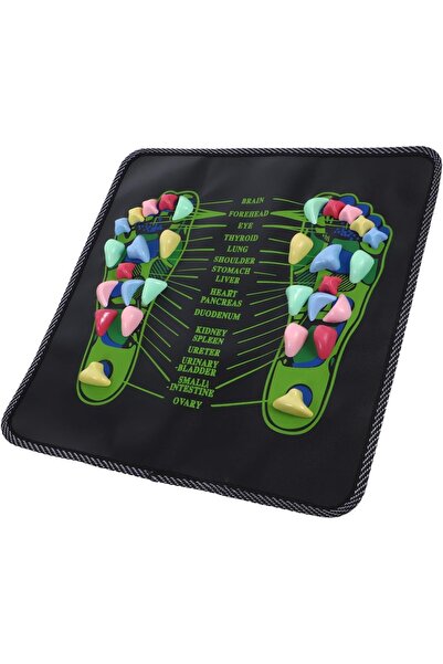 EasyLife Foot Reflexology Massage Mat Acupressure Foot Pad Pain Relief Relaxa...