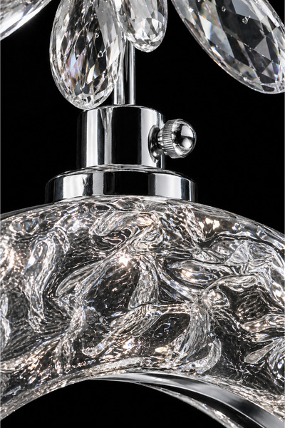 Ultra Home Oslo Model 4 lü Krom Kaplama 3 RENK Kumandalı Salon Mutfak Oturma Yatak Odası Modern Led Avize
