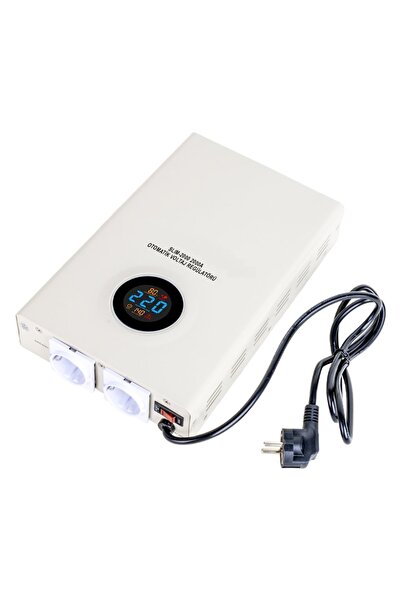 TechMore 2000 Watt Tam Otomatik Voltaj Regülatörü Kombi ve Elektronik Ürünler...