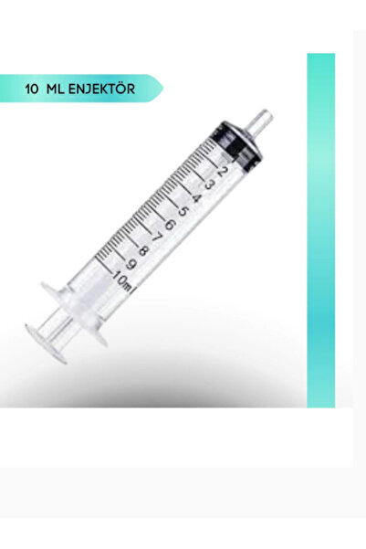 Genject 10 ML TEK KULLANIMLIK 3 PARÇA ENJEKTÖR PLASTİK 100 ADET/PAKET