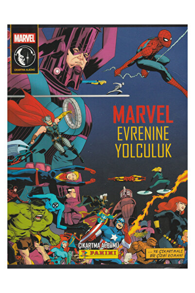 Next Plus Lisanslı Marvel Evrenine Yolculuk Çıkartmalı Çizgi Roman (Albüm+ 10...