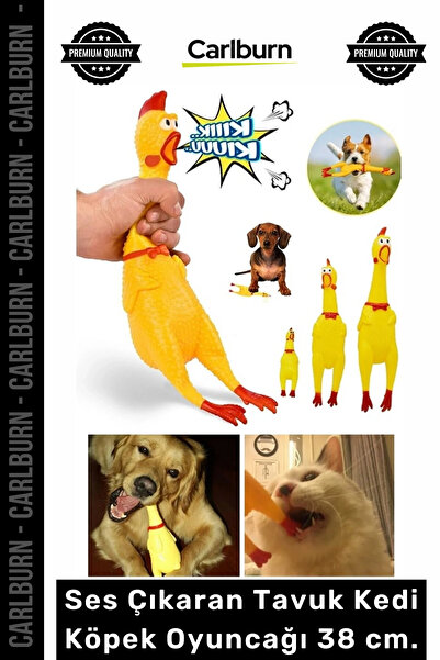 Carlburn Special Edition Interactive Durable Fun Bite-Resistant Squeaky Chick...