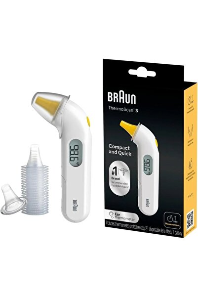 Braun Braun Thermoscan 3 Ear Thermometer Irt 3030