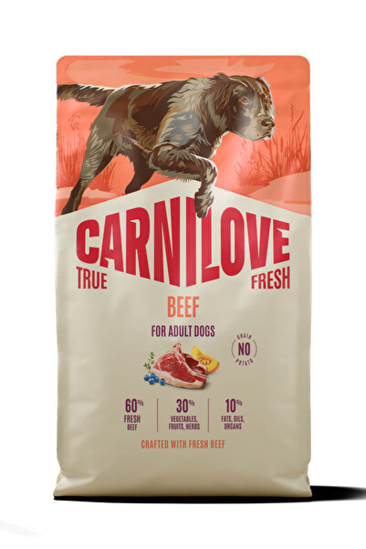 TRUE FRESH Tahılsız Yetişkin Köpekler İçin Sığır Etli Kuru Mama 1,5 kg