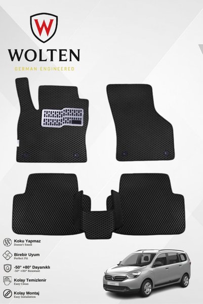 w wolten german engineered LODGY-DACİA-5 KİŞİLİK-(2012-2022) İÇİN EVA İÇ PASP...