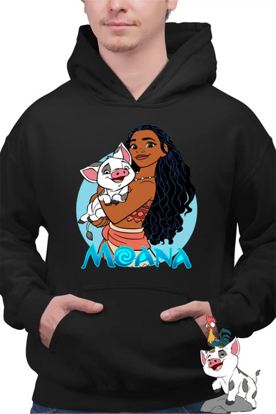 OEM Men's Hoodie Moana Vaiana Pua