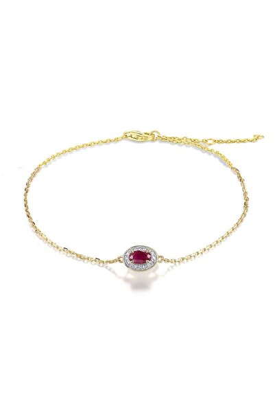 Bijuteria SORELLY Βραχιόλι από χρυσό 14 καρατίων με διαμάντια 0,05 καρατίων κ...